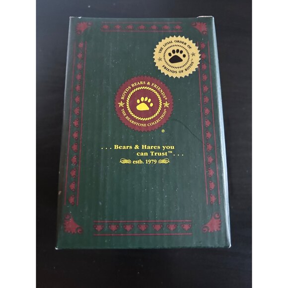 Boyd Bears & Friends Bernice Figurine Chef Cook & Bottle Washer 2427 Collectible - Picture 6 of 10